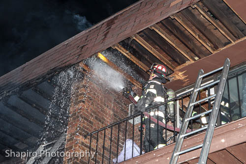 apartment fire in Glenview unincorported Cook Conty  3521 Central Road 11-3-12